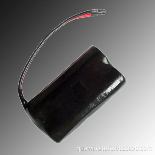7.4v 2200 mAh (18650*2) Water Proof Rubber Coating